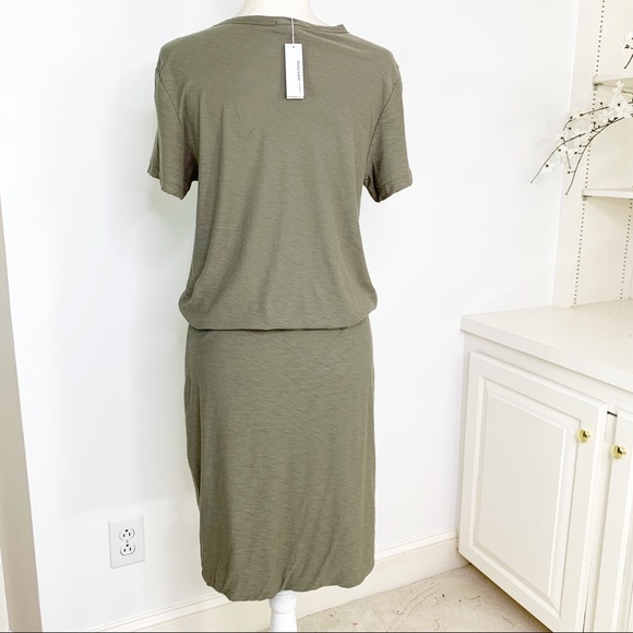 James Perse Short Sleeve Blouson T-Shirt Dress L - Picture 5 of 15